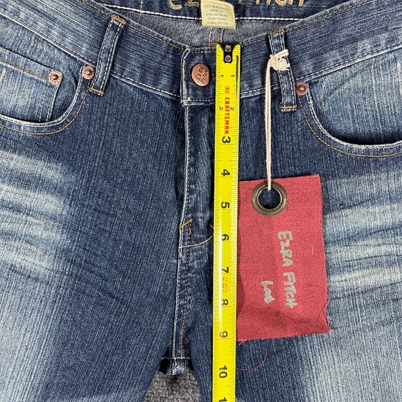 NWT Ezra Fitch Vintage Y2K Bootcut Jeans Mid Wash Womens Size 29x34 #1796 - Picture 9 of 11